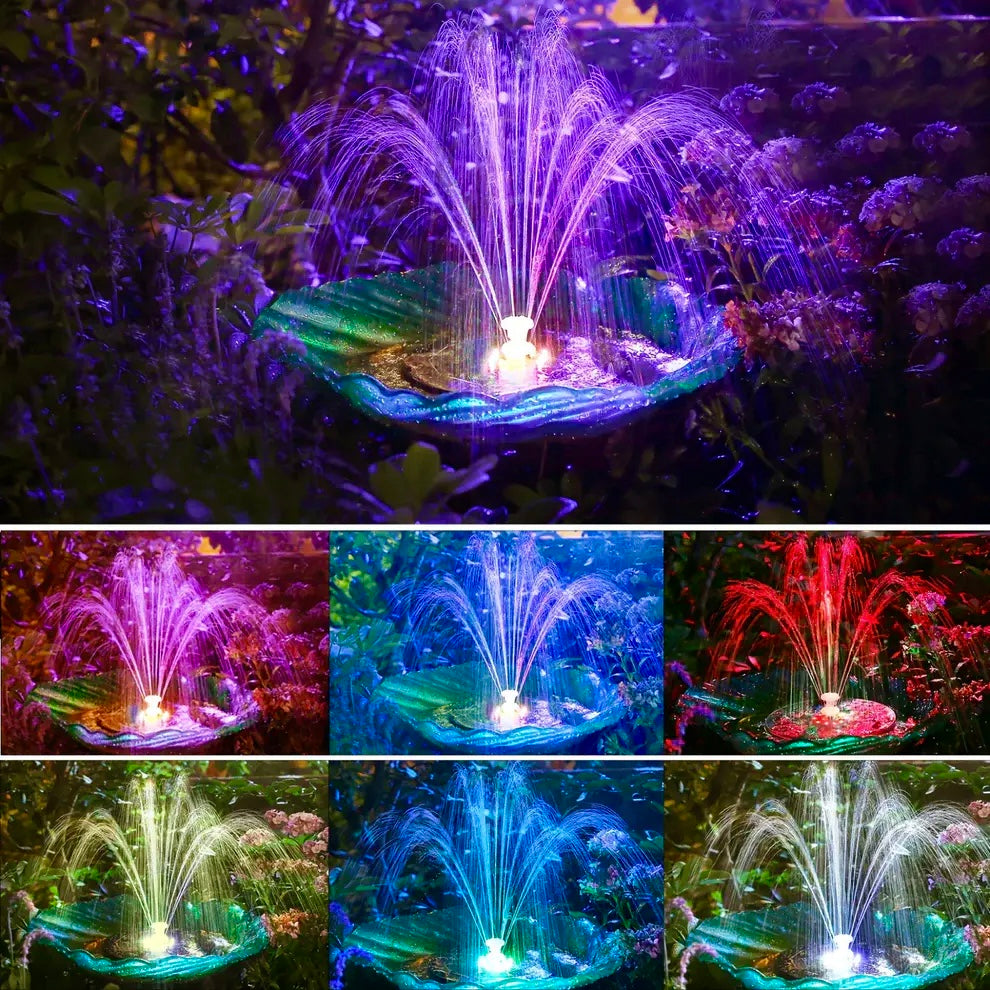 Avorvia SolarGlow Fountain
