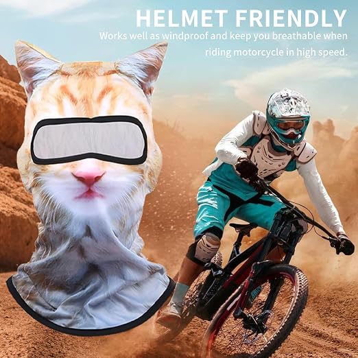 3D Animal Face Ski Mask - Warm Balaclava