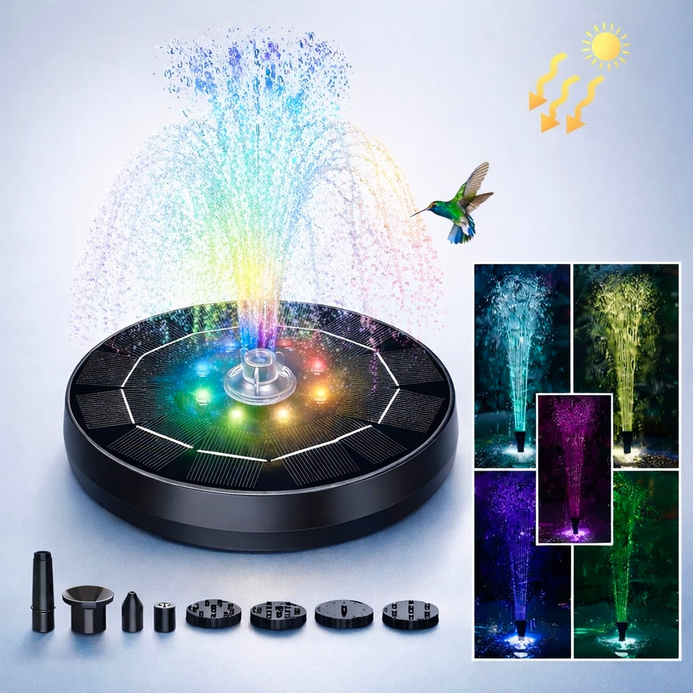 Avorvia SolarGlow Fountain