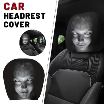 Avorvia FearDrive™ Horror Headrest Cover