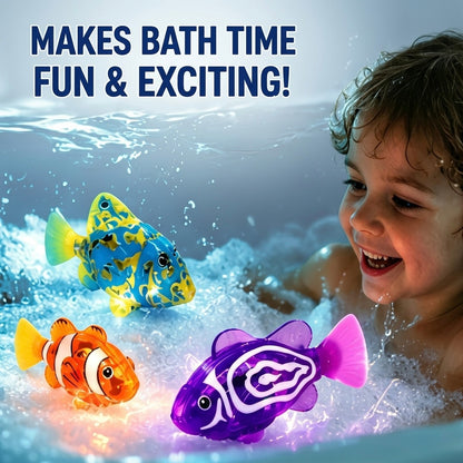 Avorvia GlowFish – LED Swimming Robot Fish (4-piece set)