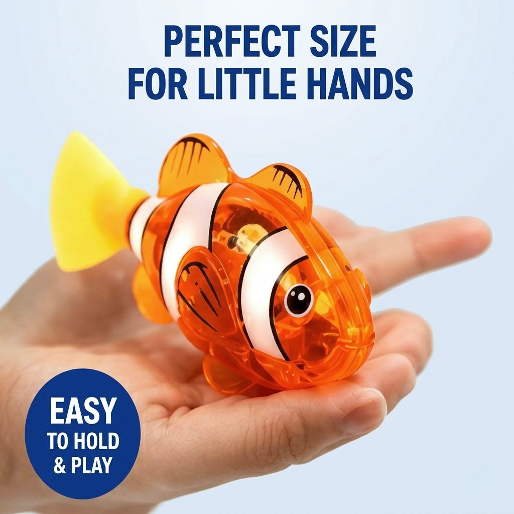 Avorvia GlowFish – LED Swimming Robot Fish (4-piece set)