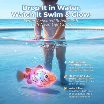 Avorvia GlowFish – LED Swimming Robot Fish (4-piece set)