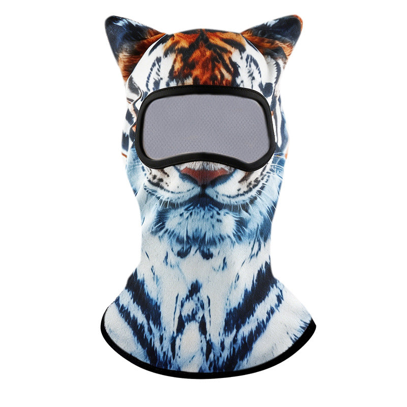 3D Animal Face Ski Mask - Warm Balaclava