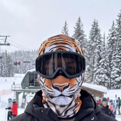 3D Animal Face Ski Mask - Warm Balaclava