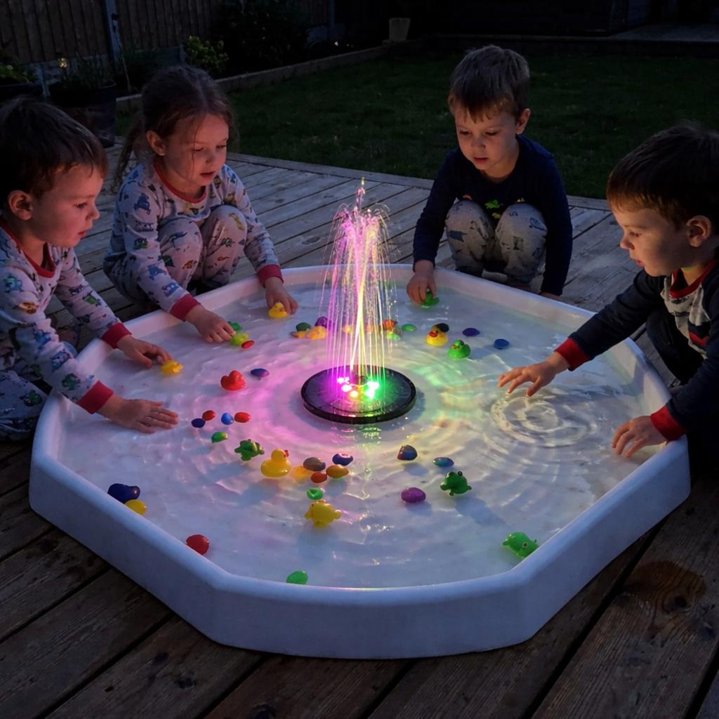 Avorvia SolarGlow Fountain