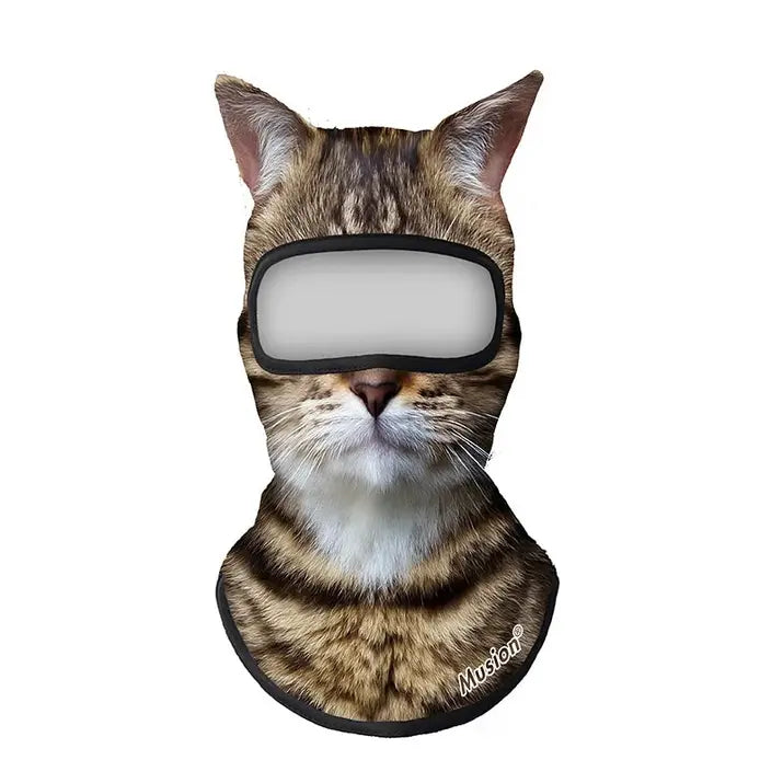 3D Animal Face Ski Mask - Warm Balaclava