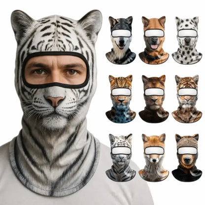 3D Animal Face Ski Mask - Warm Balaclava