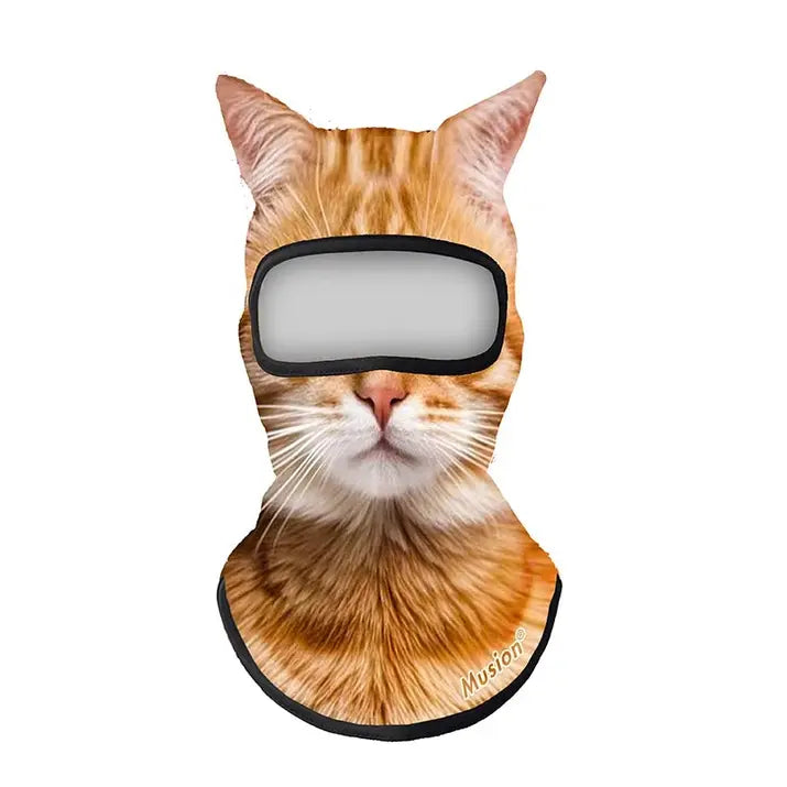 3D Animal Face Ski Mask - Warm Balaclava