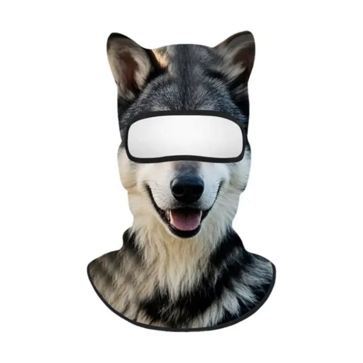 3D Animal Face Ski Mask - Warm Balaclava