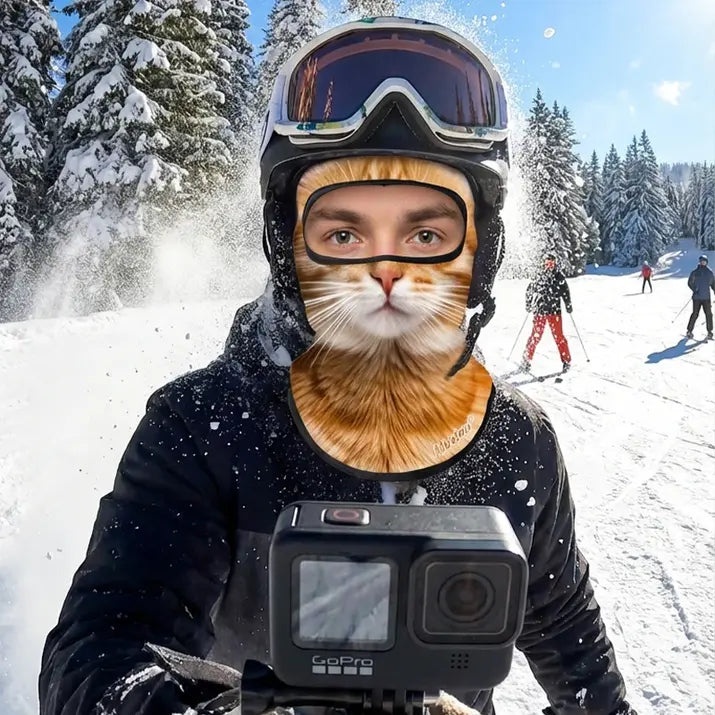 3D Animal Face Ski Mask - Warm Balaclava