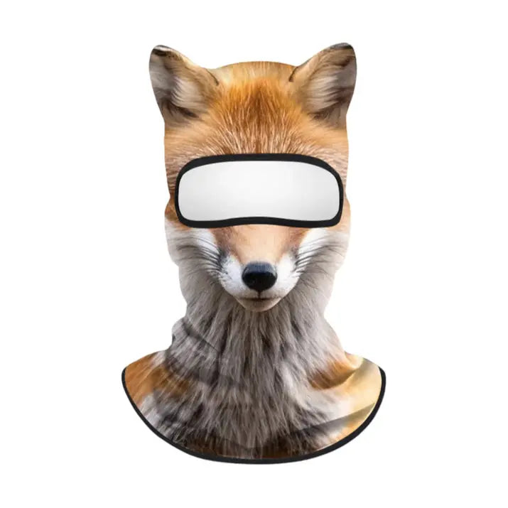 3D Animal Face Ski Mask - Warm Balaclava