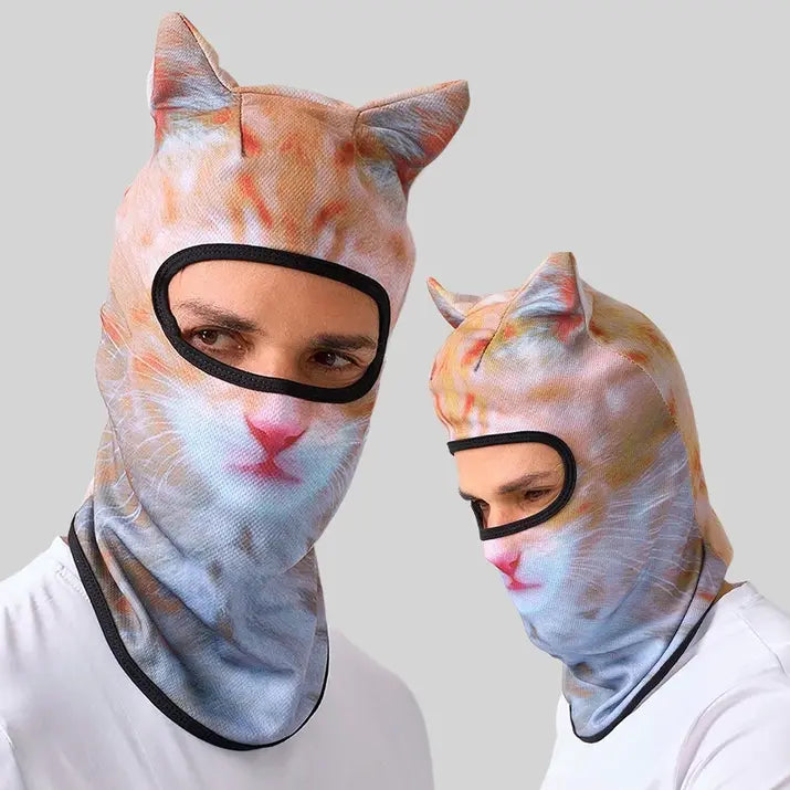 3D Animal Face Ski Mask - Warm Balaclava