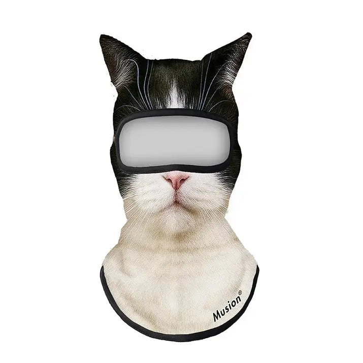 3D Animal Face Ski Mask - Warm Balaclava