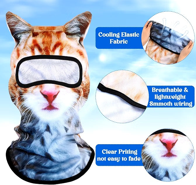 3D Animal Face Ski Mask - Warm Balaclava