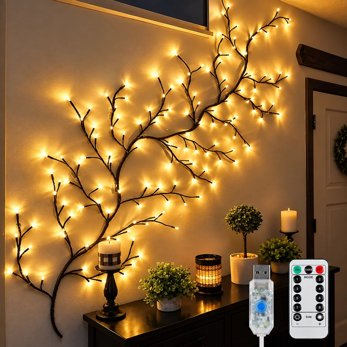 Avorvia™ LED Willow Vine Lights
