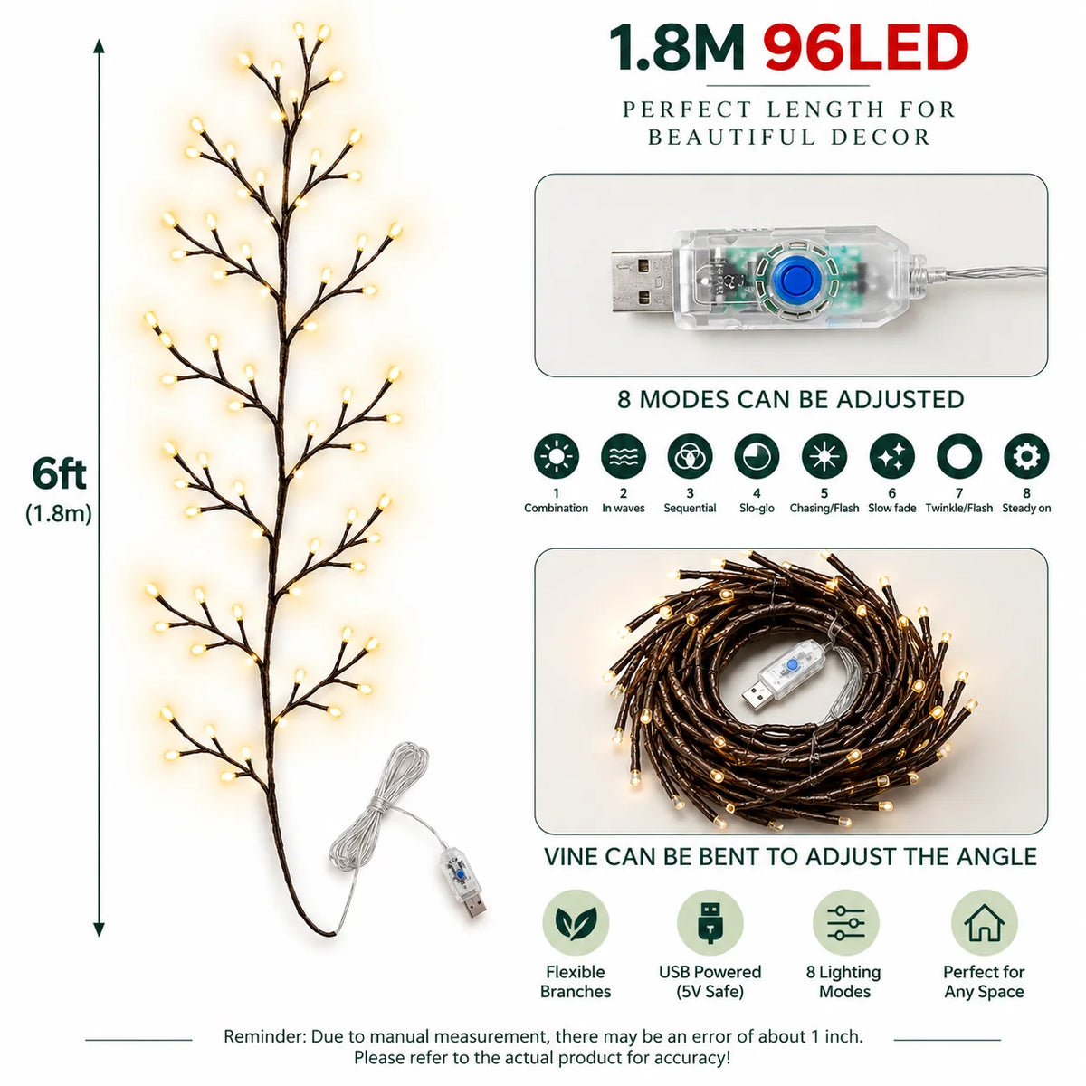 Avorvia™ LED Willow Vine Lights